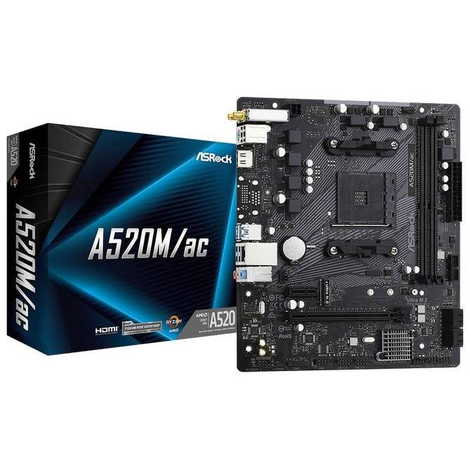 TERLARIS - ASROCK A520M/AC - A520M AC (Socket AM4)