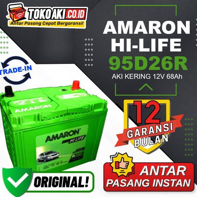 Amaron HiLife 95D26L - 68Ah
