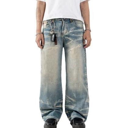 ORIGINAL CELANA BAGGY PANTS OVERSIZE GOMBRONG PRIA CELANA DENIM JEANS PRIA PANJANG STRAIGHT