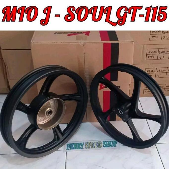 1 set Velg Racing v rossi Mio j mio soul gt 115 / Pelek racing Mio j Mio soul gt 115