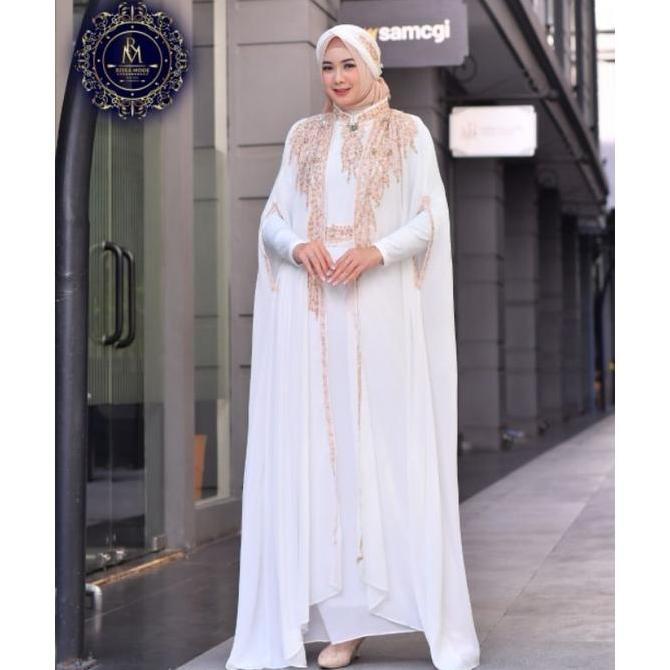 Gamis Kaftan Mehera Free Turban - Kaftan Pesta Mewah - Kaftan Gamis Terlaris - Kaftan Wanita
