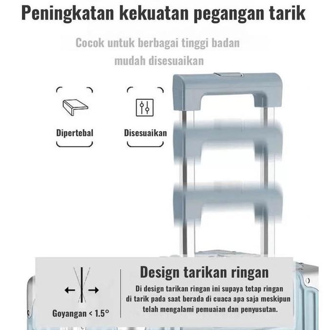Kelilingaja- Dream Koper 22 Inch 24 Inch Free Custom Nama & Logo Tsa Lock Roda 360 M101 Kabin
