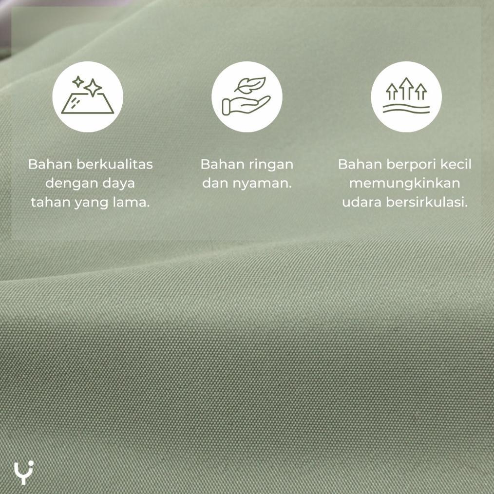 bestpromo youra - tas pinggang unisex pria wanita / waist bag unisex / tas pinggang waterproof korea