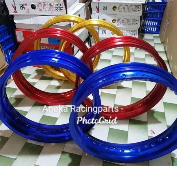 velg supermoto lingkaran 17 lebar 300 350 36hole klx crf vixion tiger