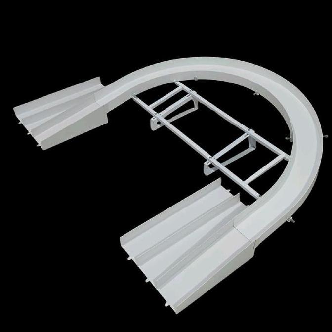 TRACK FLYOVER 20* / TREK FLYOVER TAMIYA [ BAHAN PVC PUTIH ]