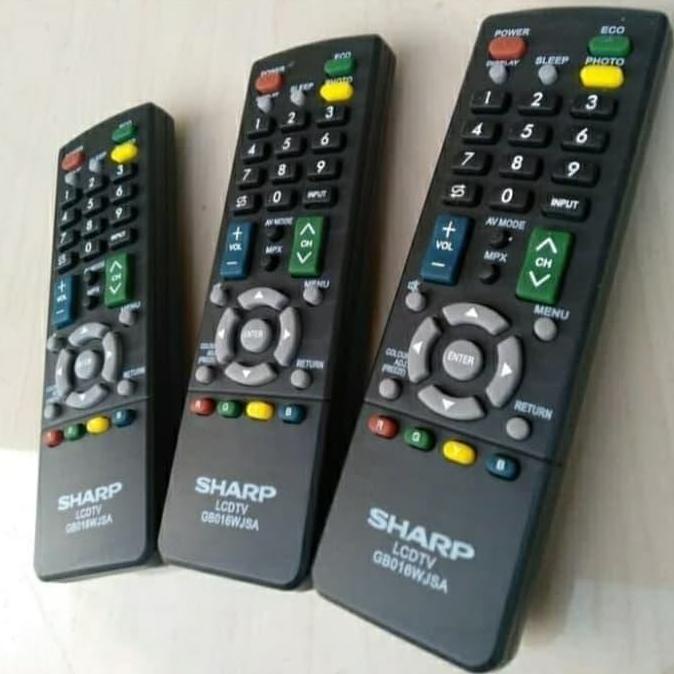 Tvxty- Remot Remote Remotte Tv Sharp Aquos Lcd Led Original Asli Ori