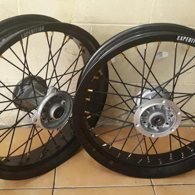 Velg set Supermoto KLX Dtracker 150 Expedition