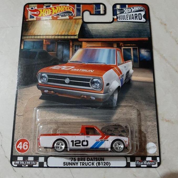 hotwheels 75 bre datsun sunny truck b120 boulevard