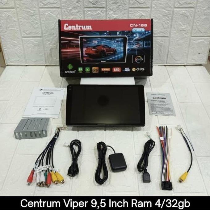Head Unit 9,5 Inch Android Centrum Viper Cn-168 Ram 4/32Gb High Quality