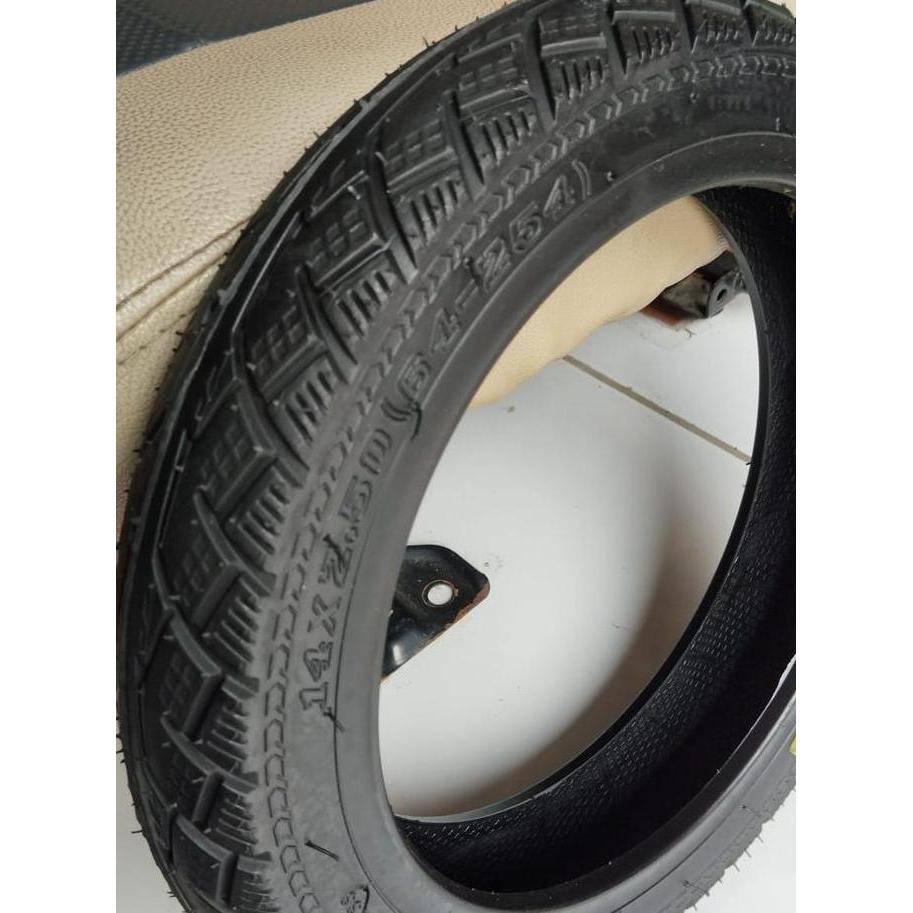 Promo BAN LUAR SEPEDA LISTRIK 14 x 2.50 TUBLES 14x2.50 untuk SELIS UWIN FLY PACIFIC GODA EXOTIC VOLT