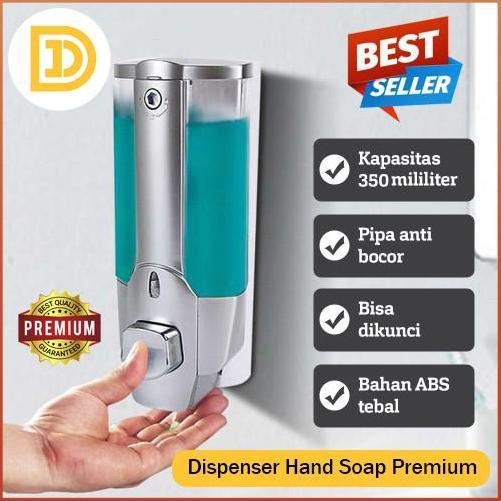 [CUCI GUDANG] / Dispenser Sabun Cair Tempel Tempat Shampo Sabun Cuci Tangan Hand Soap