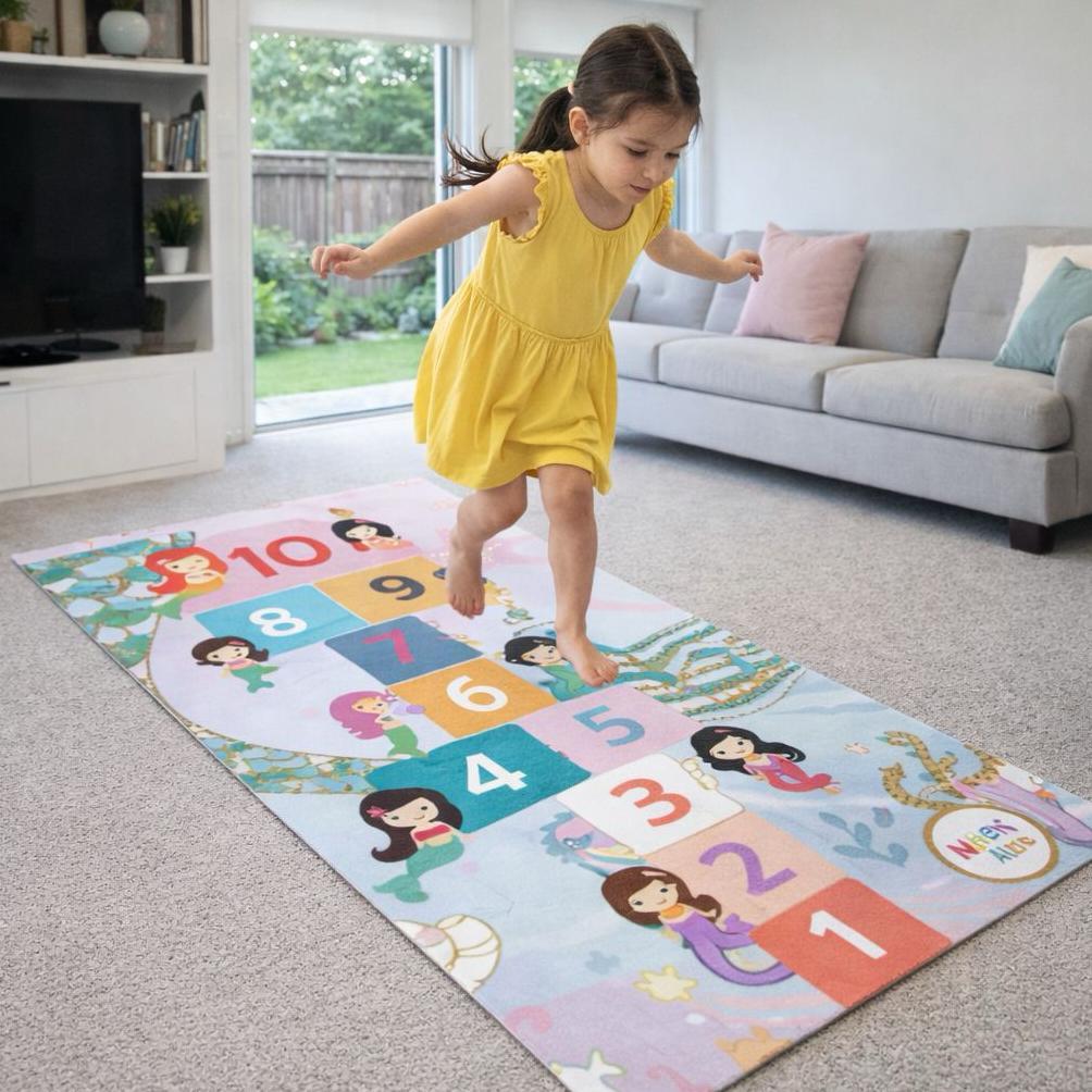 LARISS Neenkids Mainan Puzzle Edukasi Anak Paud Activity Play Belajar Engklek Modern