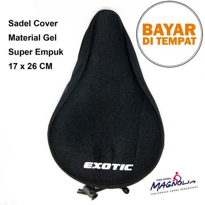 Promo Sarung Jok Sepeda Cover Sadel Gel Sepeda MTB Gunung Exotic Diskon