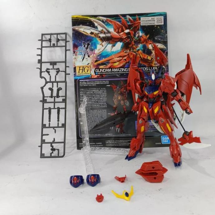 Bandai HG Amazing Barbatos Lupus / Model Kit Gundam Build Metaverse 1/144 2nd Sudah Rakit HS074