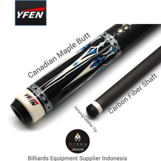 Stick Billiard Carbon YFEN M7 Series~Leather Grip