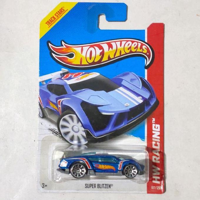 Hotwheels Hot Wheels Super Blitzen biru 2013 HW Racing rare