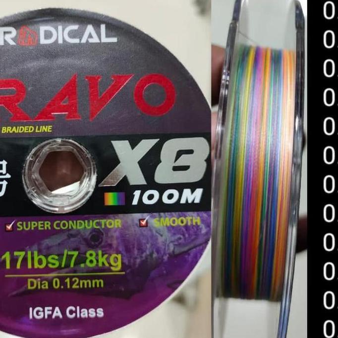 PE RADICAL BRAVO X8 100M