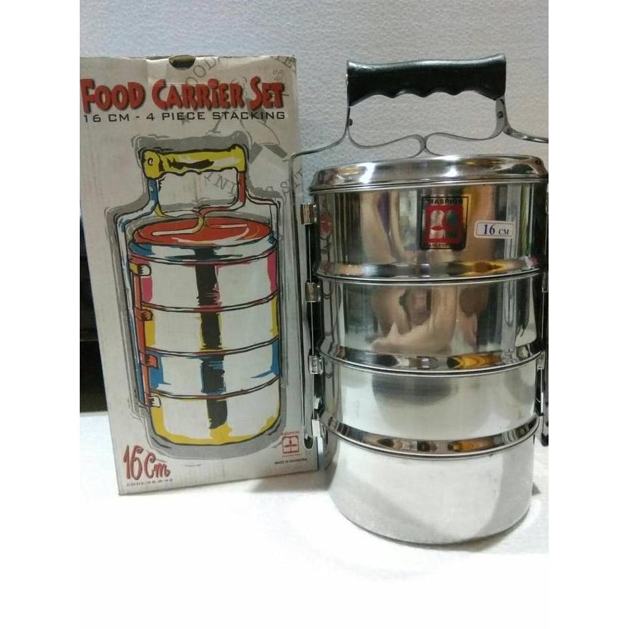Maspion rantang stainless susun 4 / rantang 16cm