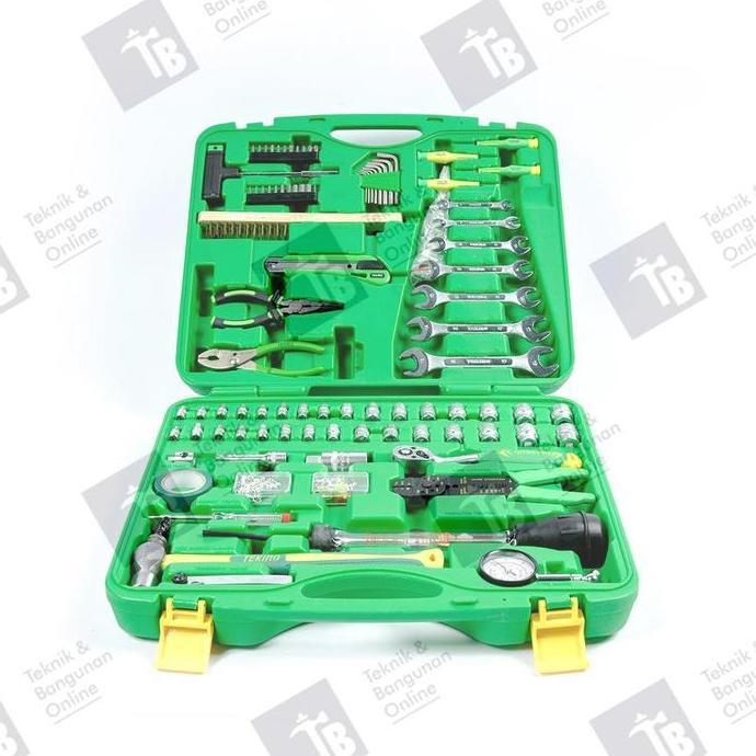 Promo TEKIRO TOOL SET 130 PCS / TOOLSET TEKIRO 130 pcs / Mekanik tool set / mechanic TEKIRO Diskon