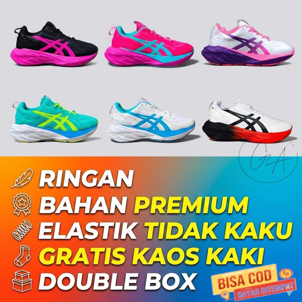 NEW Sepatu Running Asics Sepatu Jogging Pria Wanita Sepatu Olahraga Cocok Untuk Fitness Gym Outdoor