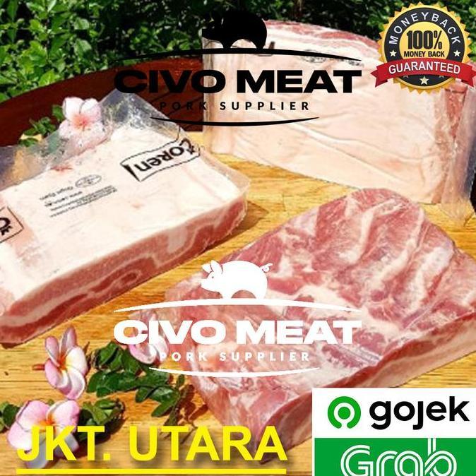 Pork Belly Samcan Daging Babi Import 1kg