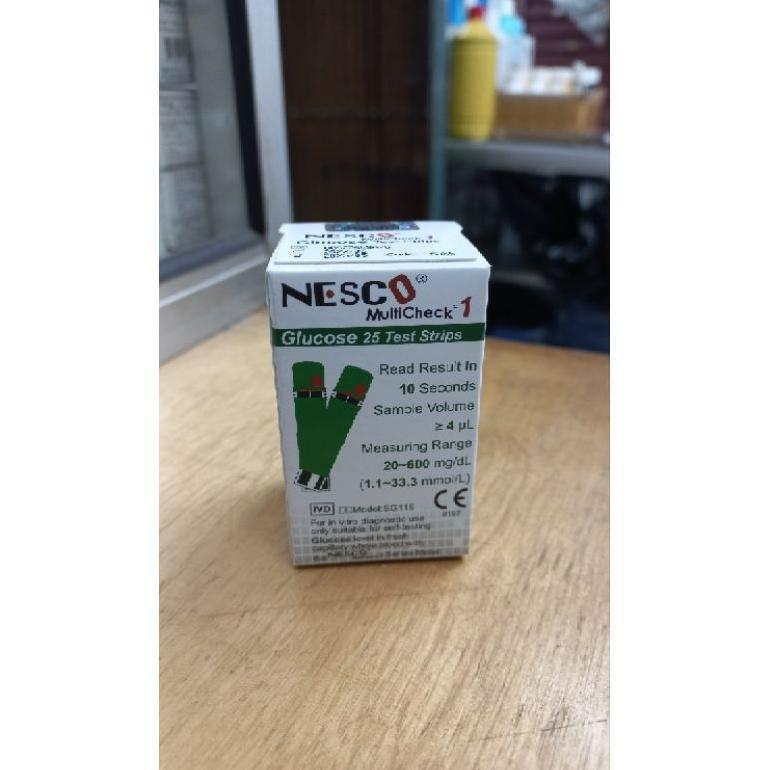 nesco gula darah / strip nesco gula darah / nesco glucosa