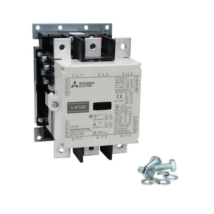 Promo MITSUBISHI KONTAKTOR S-N180 / SN-180 (220V) ORIGINAL Diskon