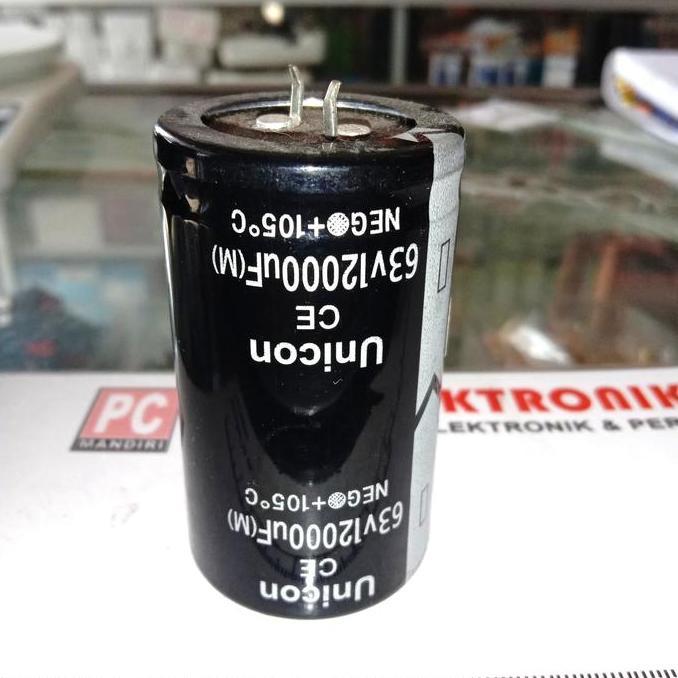 12.000uf 12000uf 12.000 12000 63 63v Unicon Capacitor 12000 uf 63 v RESTOCK