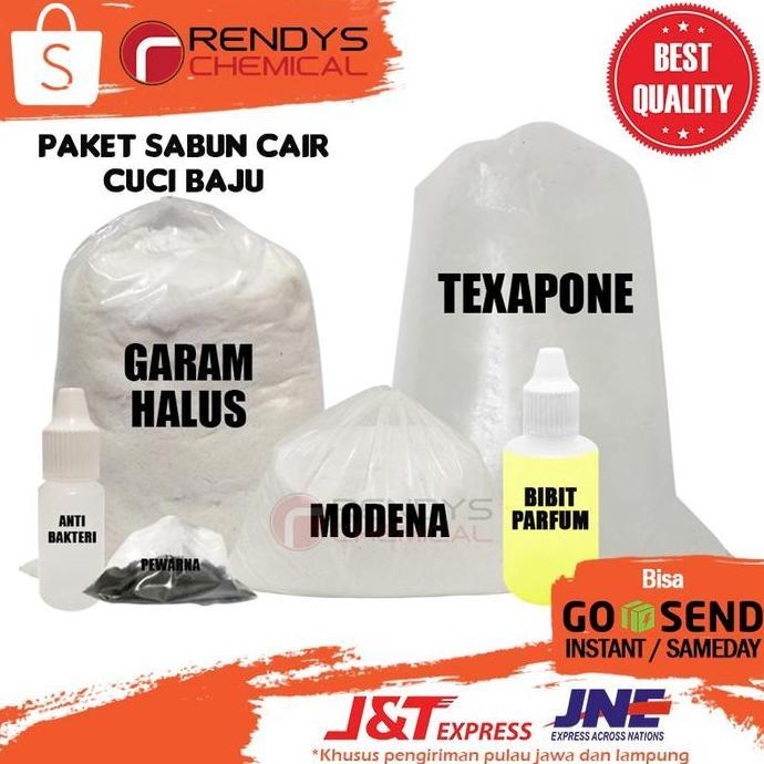 Paket Hemat DIY Bahan Sabun Cair Cuci Baju / Bahan Sabun Cuci