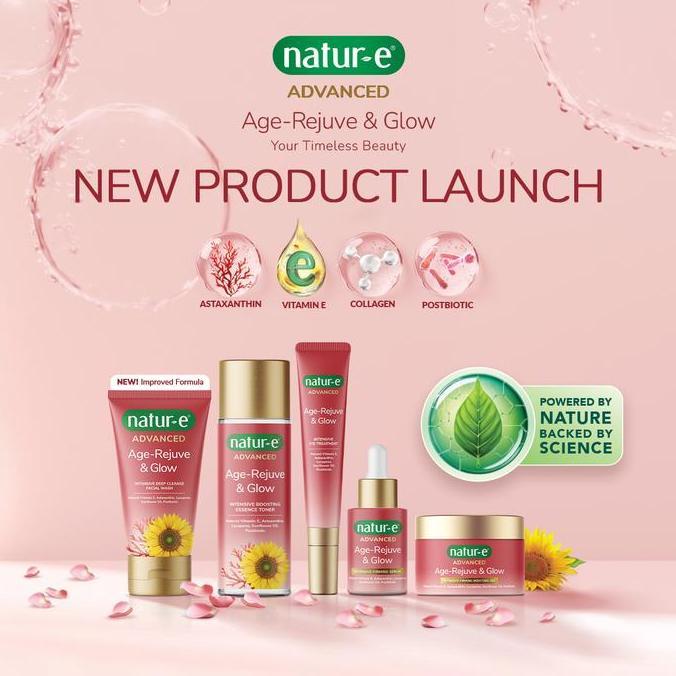 Murah Natur-E Paket Inside-And-Out Advanced Soft Capsule 32S + Age-Rejuve & Glow Anti-Aging Hand & B