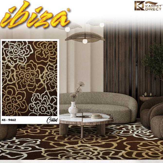 [Karpet Direct] Ibiza Karpet (Coklat) 167x225 cm - Kode 45-9462
