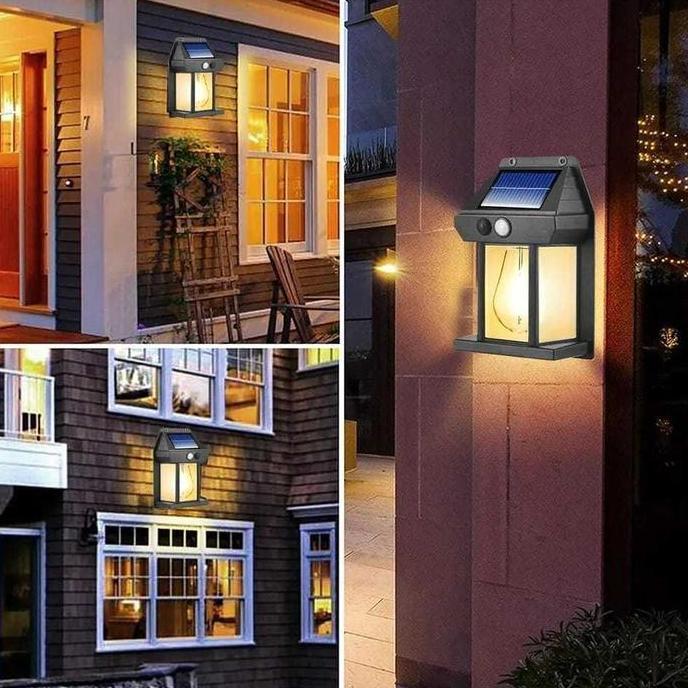 LAMPU SOLAR PANEL / LAMPU DINDING TENAGA SURYA / LED EMERGENCY / LAMPU DINDING