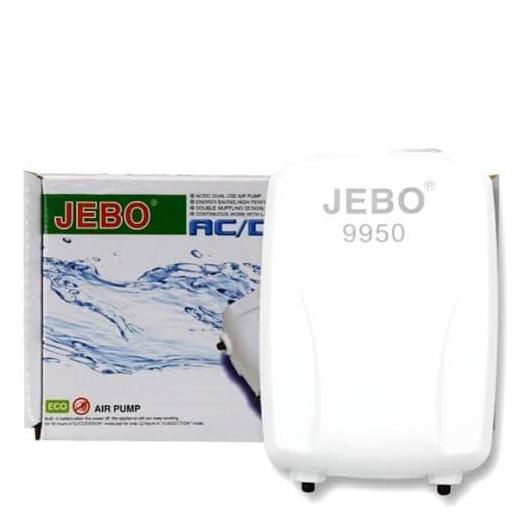 Vareskha_Id - Pompa Oksigen Jebo 9950 Acdc Aerator Ac Dc Aerator Aquarium Kolam Ikan Portable Bisa B