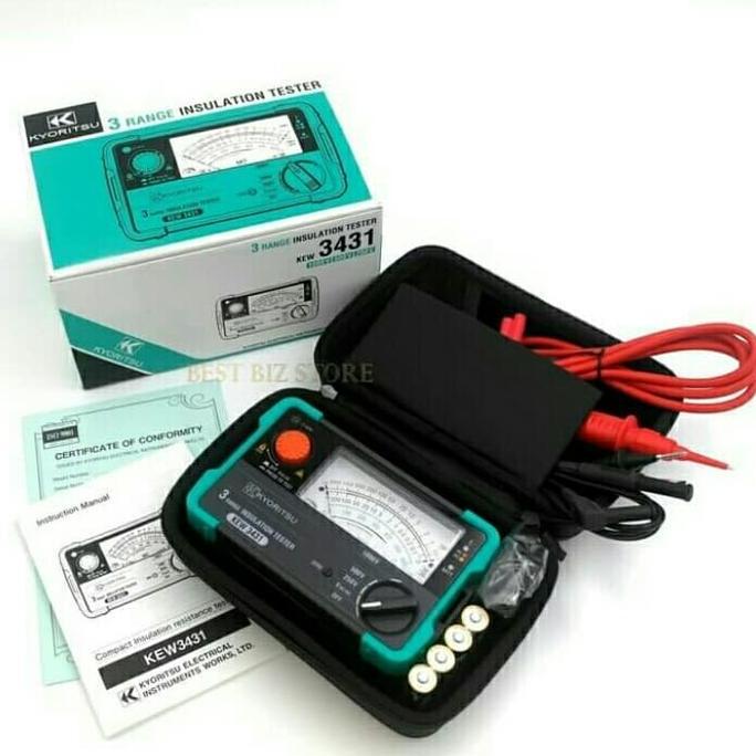 Kyoritsu 3431 Analog Insulation Testers