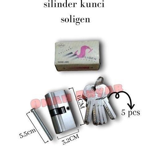 ------] Silinder kunci pintu kayu besar dan standard