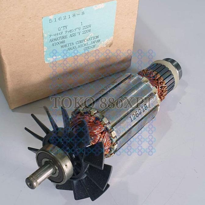 &<&<&<&] Armature Angker Rotor Makita 4100NH 4100 NH Original 516218-8