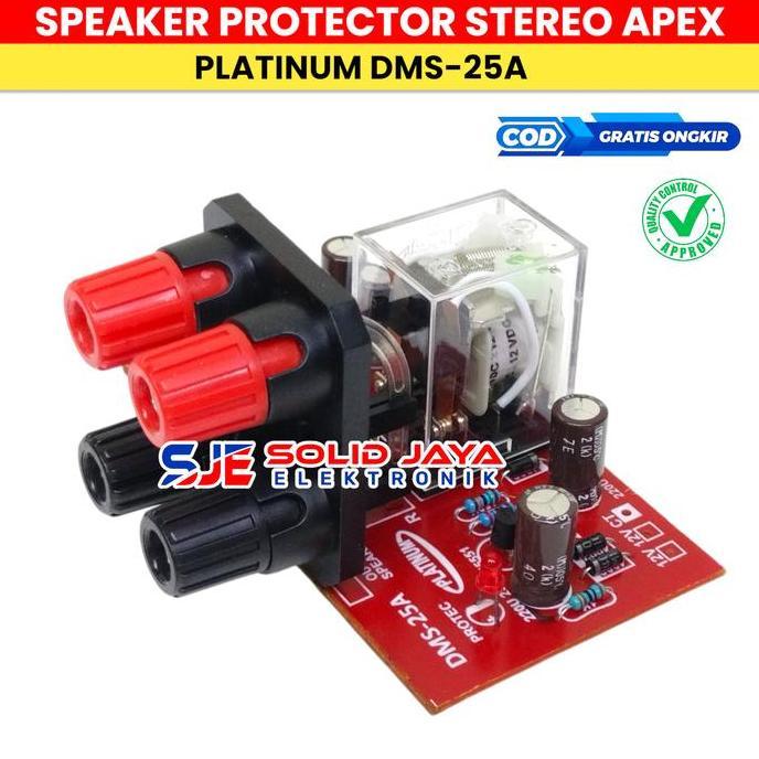 Yoiyoman- Kit Speaker Protector Protektor Dms25A Platinum Stereo Speaker Stereo Apex Plus Terminal S
