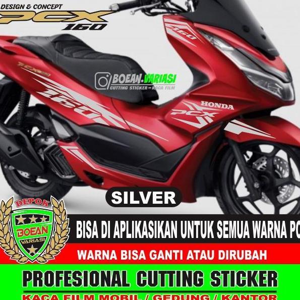 Cutting Sticker PCX 160 MERAH ALL NEW PCX 160 RESTOCK
