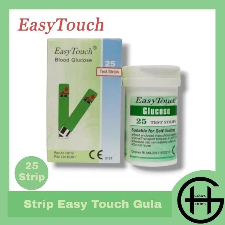 Strip Easy Touch Gula Darah  Easy Touch Glucose Isi Ulang Easy Touch Gula