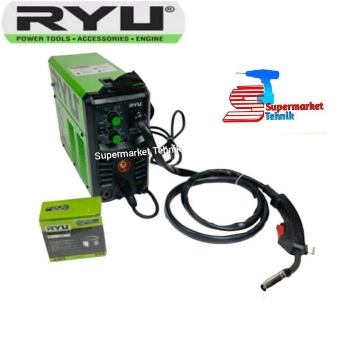 Mandiri Mesin Las 4 In 1 Rim 135 Rim135 Mig Tanpa Gas Ryu / Mig Co / Mma / Tig