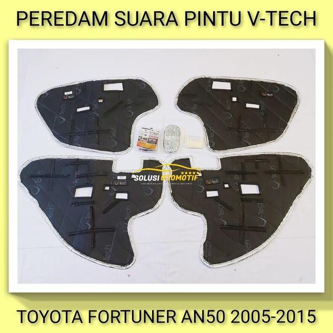 TOYOTA FORTUNER 2005-2015 Peredam Suara Pintu Aksesoris Mobil VTECH