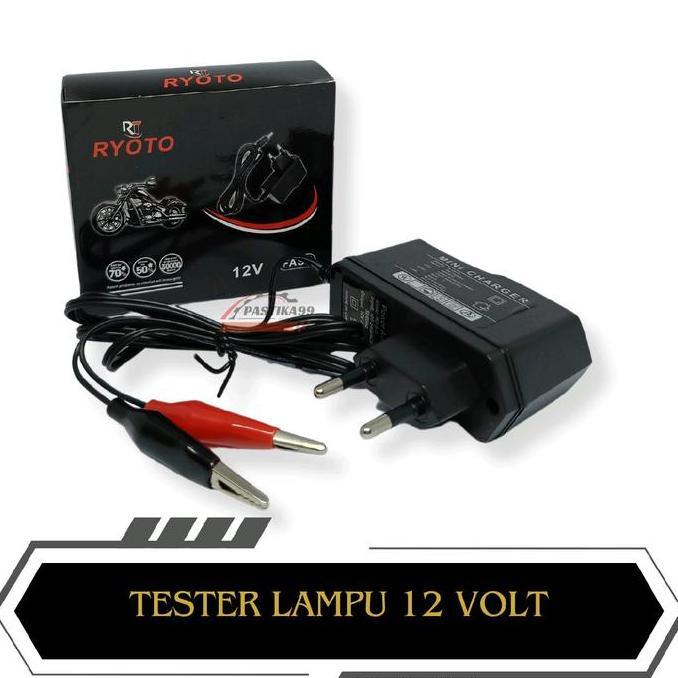 tester lampu 12 Volt alat tes lampu Led DC motor mobil