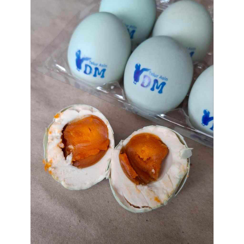 [DM] Telur Asin 1 tray (isi 30) Homemade Premium Masir Berminyak | Harga Grosir untuk Reseller
