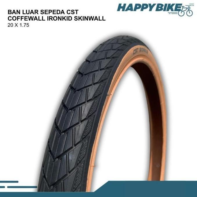 CST Tire Ban Luar Sepeda Lipat Minion BMX Coffe Wall 20 x 1.75 dan 20 x 2.00