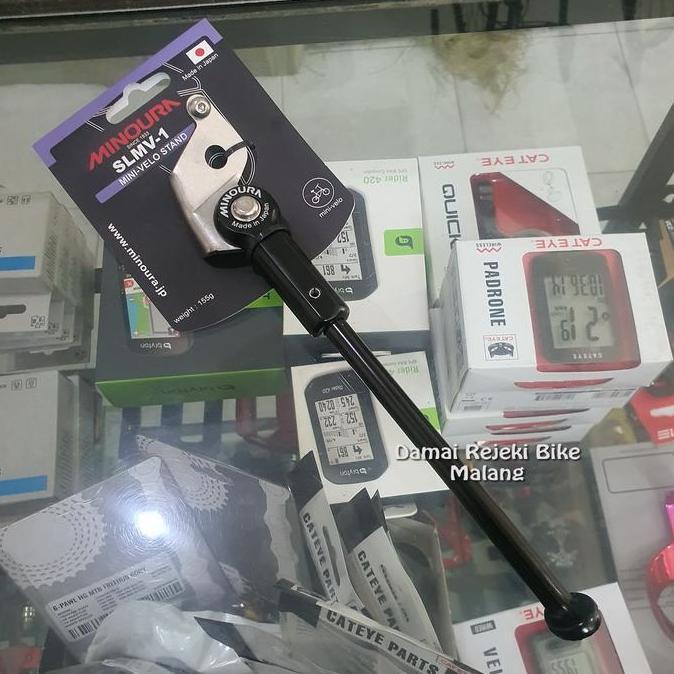 Kickstand Minoura SLMV-1 untuk sepeda lipat 16 - standar samping
