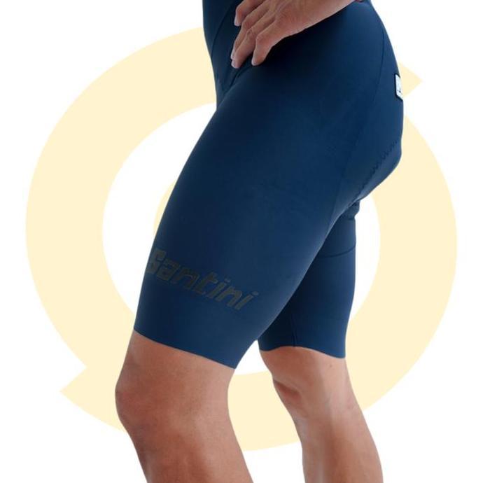 Bib Short Celana Sepeda SANTINI REDUX MODEL Blu Nautica