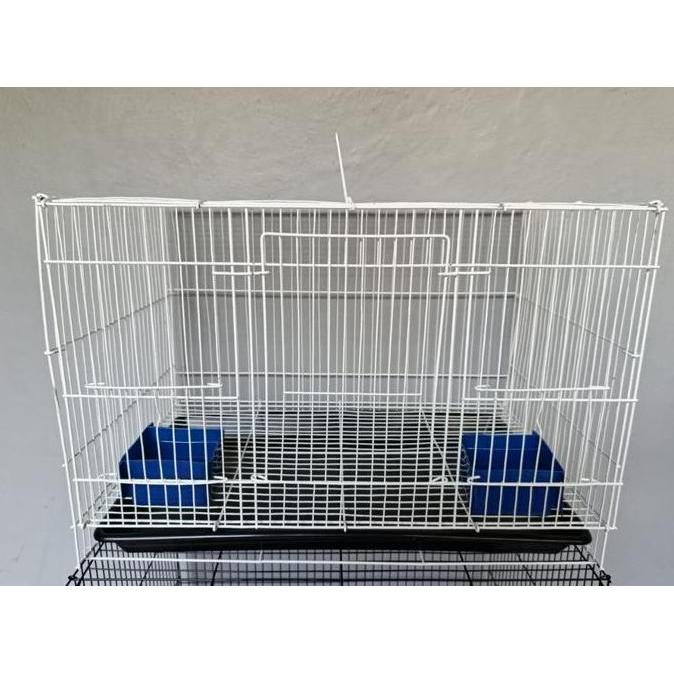 Awet Grosir Kandang Besi Lipat 50X30X30 Kandang Kucing Kitten Anjing Kelinci Kandang Burung Kandang 