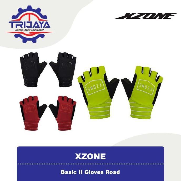 XZone Basic II Gloves Road Sarung Tangan Sepeda