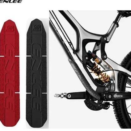 Enlee cover pelindung downtube frame protector guard frame Loadingan 3M sepeda MTB Stiker Anti Gores