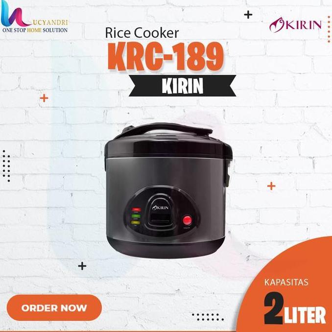 TERLARIS - Kirin Rice Cooker KRC-189 / KRC189 / KRC 189 Rice cooker Original